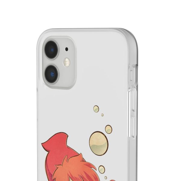 Studio Ghibli Icons Ponyo - Ponyo Chibi iPhone Cases-Accessories, Phone Case, ponyo, Studio Ghibli Icons Ponyo