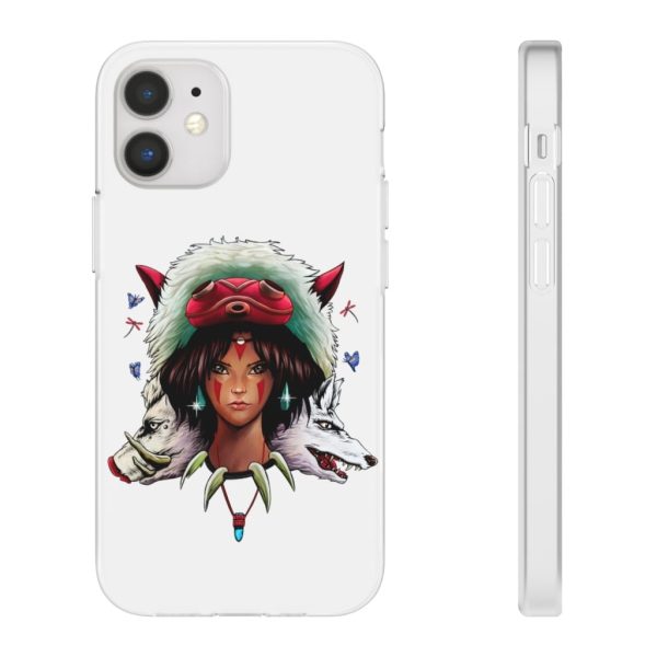 Princess Mononoke Costume - Mononoke: The Wolf Princess iPhone Cases-Accessories, Phone Case, princess mononoke, Princess Mononoke Costume