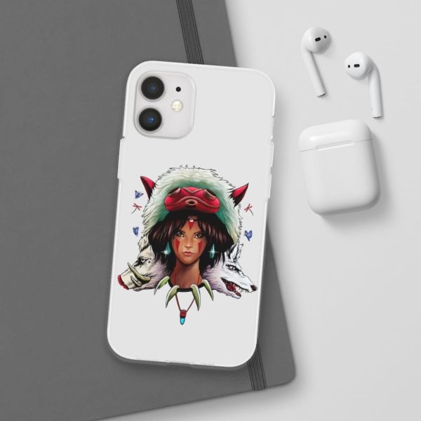 Princess Mononoke Costume - Mononoke: The Wolf Princess iPhone Cases-Accessories, Phone Case, princess mononoke, Princess Mononoke Costume