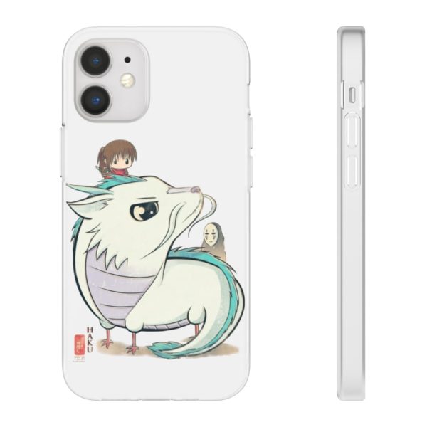 Haku Spirited Away - Spirited Aways Chibi iPhone Cases-Accessories, Haku Spirited Away, Kamaji Spirited Away, Phone Case, Spirited Away, Spirited Away English Cast