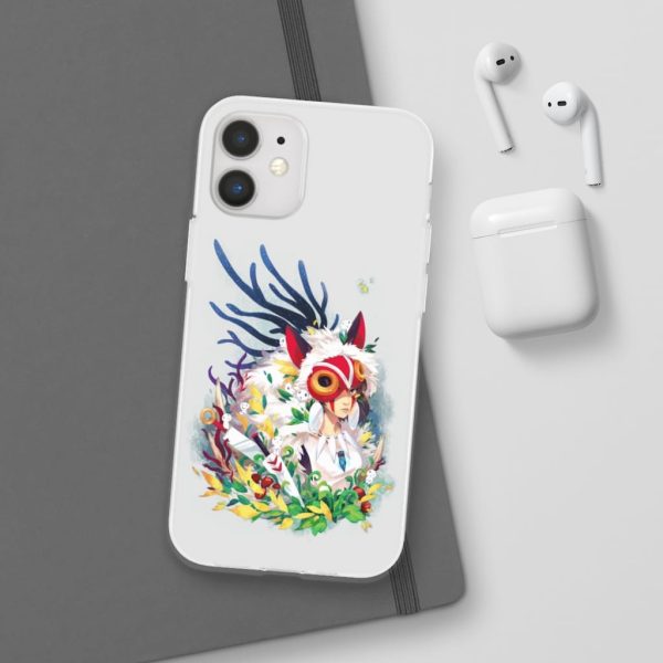 Leper Scene Princess Mononoke - Princess Mononoke Colorful Portrait iPhone Cases-Accessories, Leper Scene Princess Mononoke, Phone Case, princess mononoke