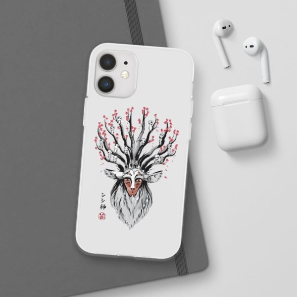 Princess Mononoke Wolf - Princess Mononoke – Shishigami and Sakura iPhone Cases-Accessories, Phone Case, princess mononoke, Princess Mononoke Wolf