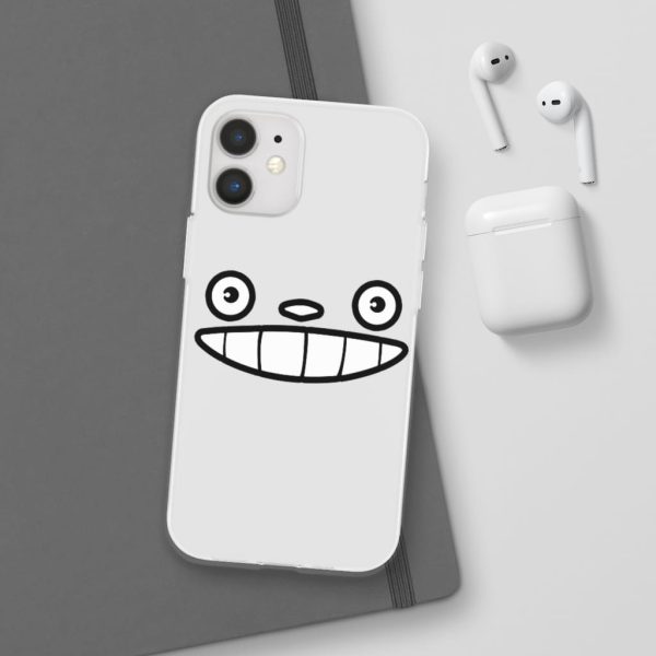 Totoro Meaning - My Neighbor Totoro Face iPhone Cases-Accessories, My Neighbor Totoro, Phone Case, Totoro Meaning