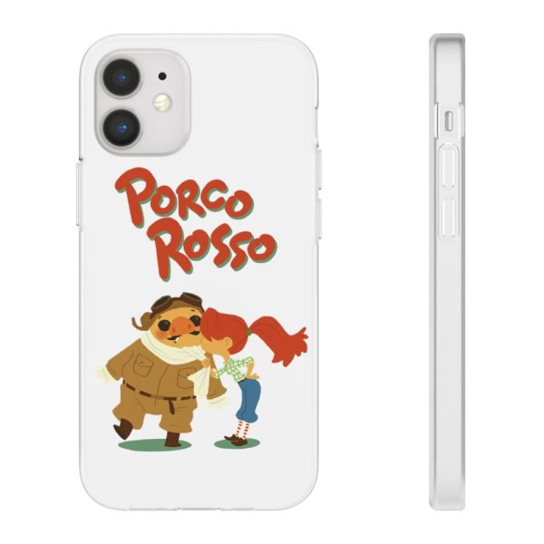 Porco Rosso – The Kiss iPhone Cases-Accessories, Phone Case, porco rosso