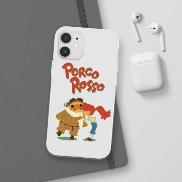 Porco Rosso – The Kiss iPhone Cases-Accessories, Phone Case, porco rosso