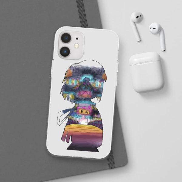 Lin Spirited Away - Spirited Away – Sen and The Bathhouse Cutout Colorful iPhone Cases-Accessories, Lin Spirited Away, Phone Case, Spirited Away