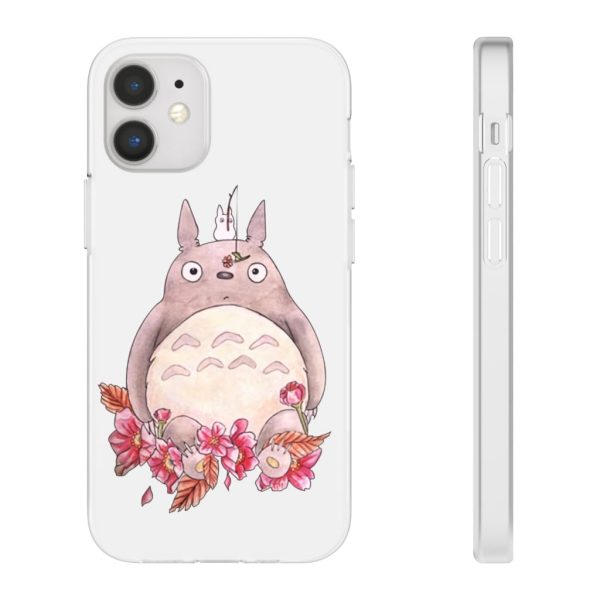 Totoro Drawing - Totoro – flower fishing iPhone Cases-Accessories, My Neighbor Totoro, Phone Case, Totoro Drawing