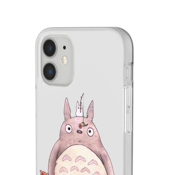 Totoro Drawing - Totoro – flower fishing iPhone Cases-Accessories, My Neighbor Totoro, Phone Case, Totoro Drawing