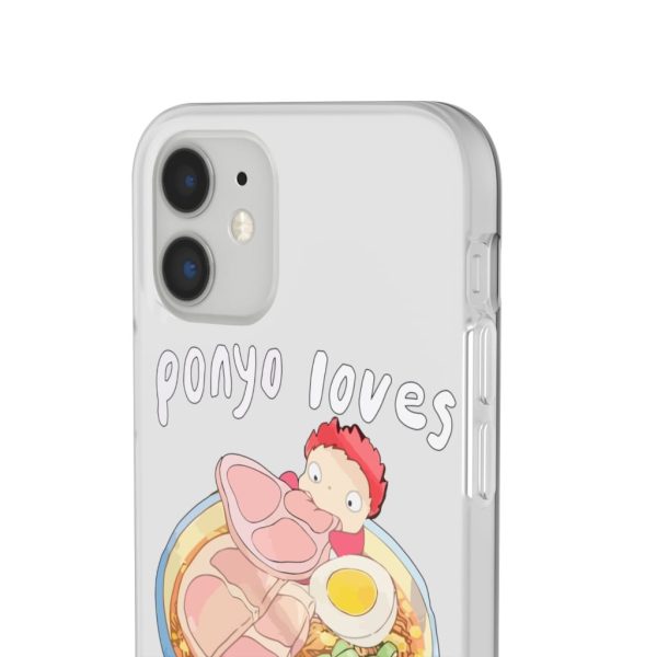 Ponyo Meaning - Ponyo Loves Ham iPhone Cases-Accessories, ponyo, Ponyo Meaning