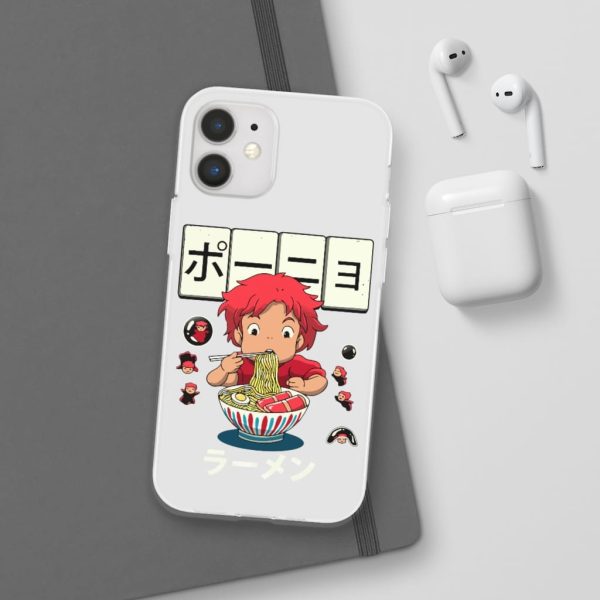 Ponyo - Ponyo very first Ramen iPhone Cases-Accessories, Phone Case, ponyo