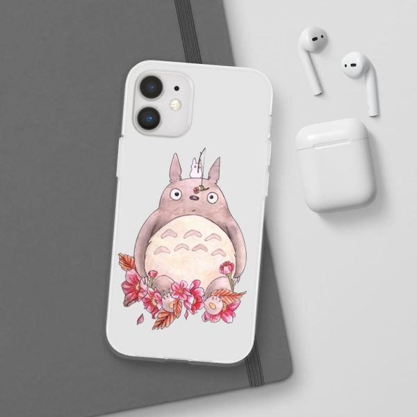 Totoro Drawing - Totoro – flower fishing iPhone Cases-Accessories, My Neighbor Totoro, Phone Case, Totoro Drawing