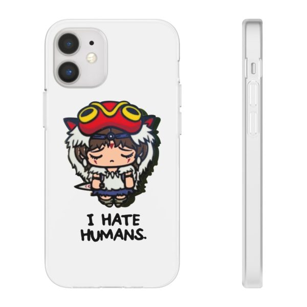 Princess Mononoke Showtimes - Princess Mononoke Chibi – I Hate Humans iPhone Cases-Accessories, Phone Case, princess mononoke, Princess Mononoke Showtimes