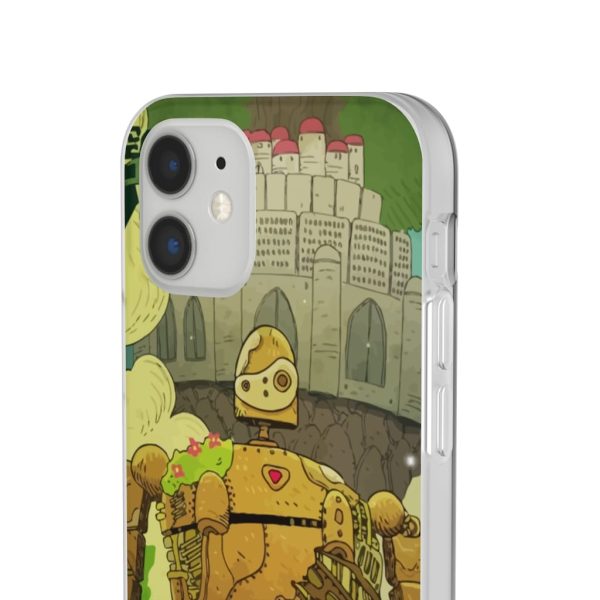 Laputa Castle In The Sky English Cast - Laputa Castle in the Sky Robot Warrior iPhone Cases-Accessories, Laputa Castle In The Sky English Cast, Laputa: Castle in the Sky, Phone Case