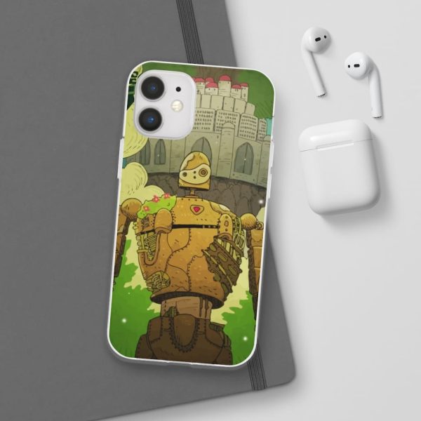 Laputa Castle In The Sky English Cast - Laputa Castle in the Sky Robot Warrior iPhone Cases-Accessories, Laputa Castle In The Sky English Cast, Laputa: Castle in the Sky, Phone Case