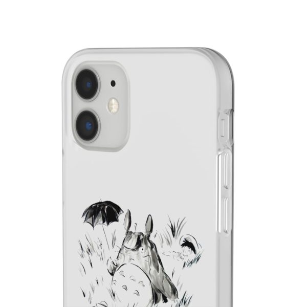 Dai-totoro - Totoro And The Girls Ink Painting iPhone Cases-Accessories, Dai-totoro, My Neighbor Totoro, Phone Case