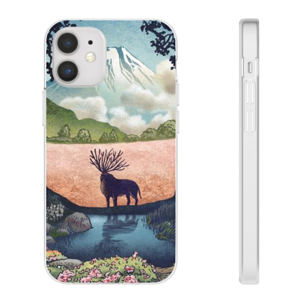 Princess Mononoke Princess - Princess Mononoke – Shishigami Day Time Landscape iPhone Cases-Accessories, Phone Case, princess mononoke, Princess Mononoke Princess