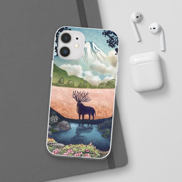 Princess Mononoke Princess - Princess Mononoke – Shishigami Day Time Landscape iPhone Cases-Accessories, Phone Case, princess mononoke, Princess Mononoke Princess