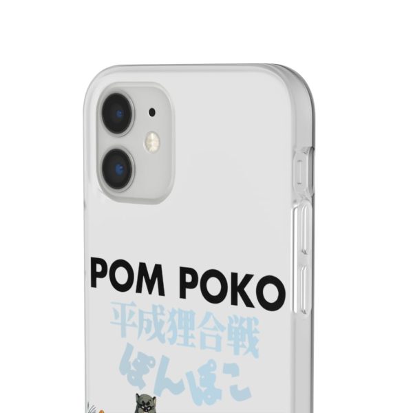 Pom Poko Poster Japanese iPhone Cases-Accessories, Phone Case, Pom Poko