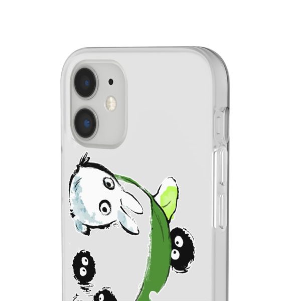 My Neighbor Totoro Satsuki - Mini Totoro and the Soot Balls iPhone Cases-Accessories, My Neighbor Totoro, My Neighbor Totoro Satsuki, Phone Case