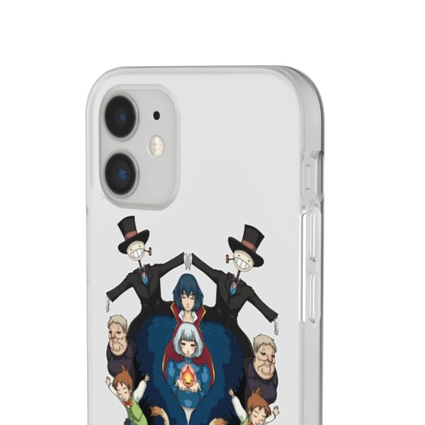 Studio Ghibli Howl's Moving Castle - Howl’s Moving Castle Characters Mirror iPhone Cases-Accessories, Howl's Moving Castle, Phone Case, Studio Ghibli Howl's Moving Castle