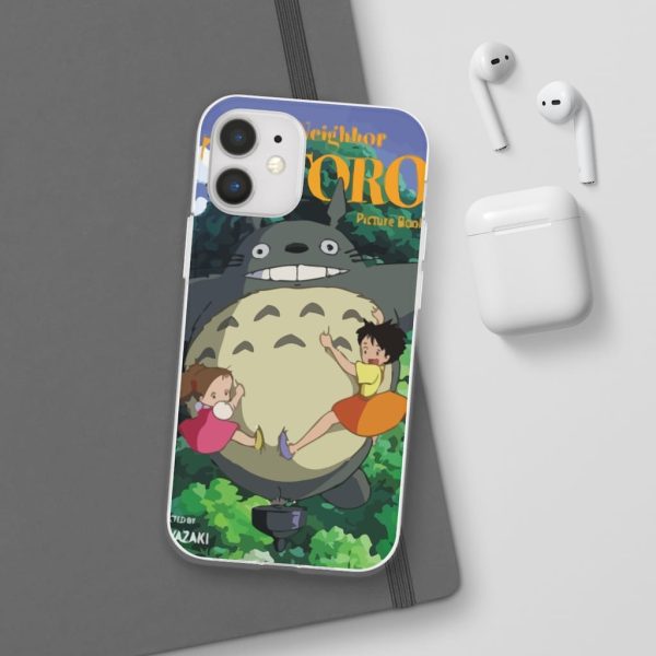 Tom Totoro Concrete Atlantic City - My Neighbor Totoro On The Tree iPhone Cases-Accessories, My Neighbor Totoro, Phone Case, Tom Totoro Concrete Atlantic City