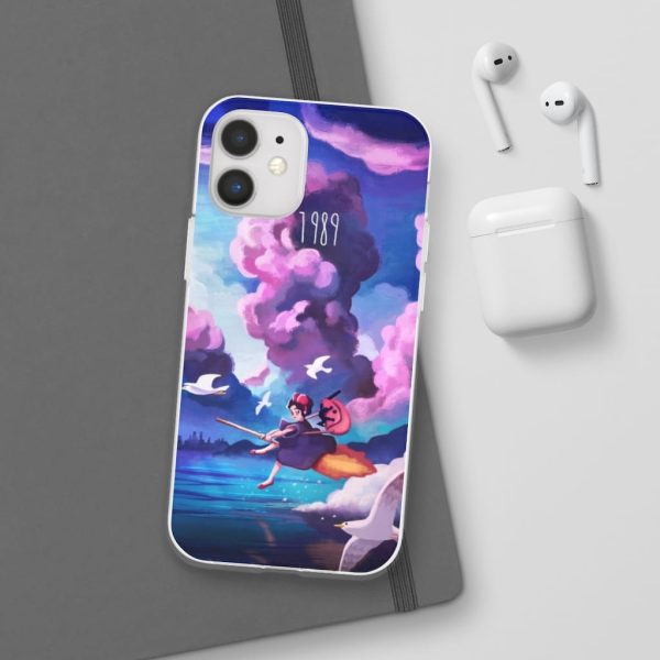 Movie Kiki's Delivery Service - Kiki’s Delivery service 1989 Illustration iPhone Cases-Accessories, Kiki's Delivery Service, Movie Kiki's Delivery Service, Phone Case