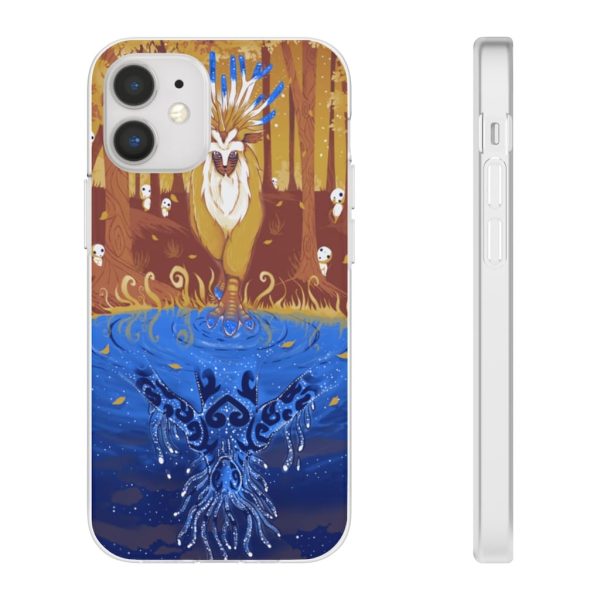 Watch Princess Mononoke - Princess Mononoke Shishigami Day and Night time iPhone Cases-Accessories, Phone Case, princess mononoke, Watch Princess Mononoke