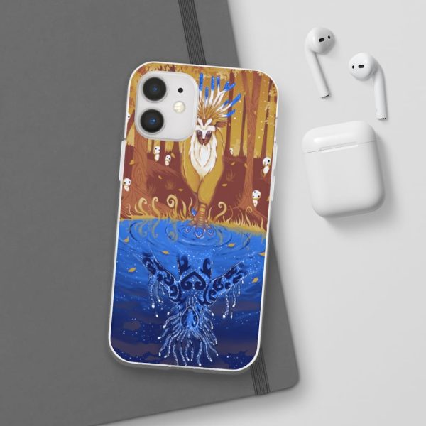 Watch Princess Mononoke - Princess Mononoke Shishigami Day and Night time iPhone Cases-Accessories, Phone Case, princess mononoke, Watch Princess Mononoke