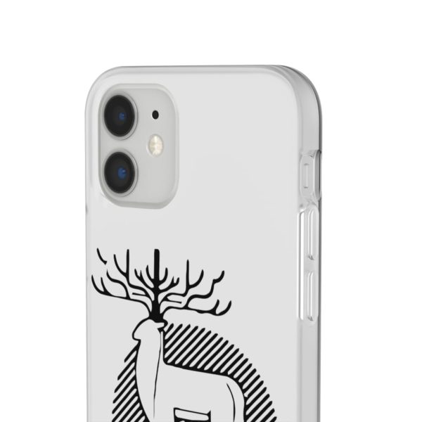 Princess Mononoke Mononoke Hime - Princess Mononoke – Shishigami Line Art iPhone Cases-Accessories, Phone Case, princess mononoke, Princess Mononoke Mononoke Hime