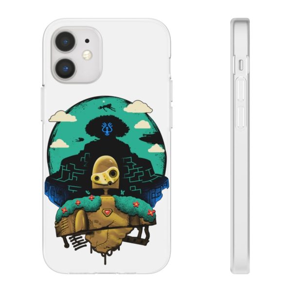 Laputa Castle In The Sky Book - Laputa: Castle in The Sky and Warrior Robot iPhone Cases-Accessories, Laputa Castle In The Sky Book, Laputa: Castle in the Sky, Phone Case