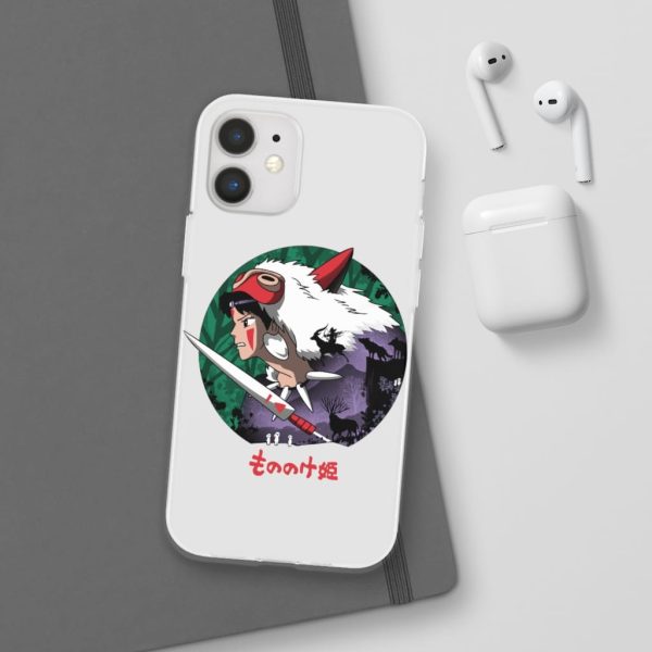 Where To Watch Princess Mononoke - Princess Mononoke’s Journey iPhone Cases-Accessories, Phone Case, princess mononoke, Where To Watch Princess Mononoke