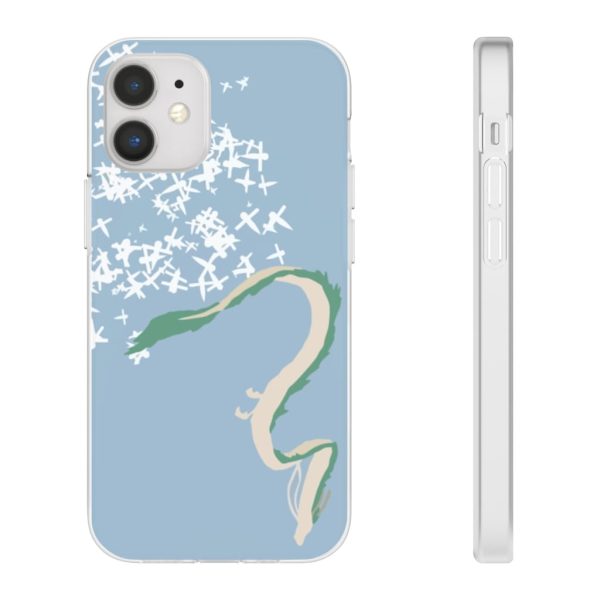 Lin Spirited Away - Spirited Away –  Flying Haku Dragon iPhone Cases-Accessories, Lin Spirited Away, Phone Case, Spirited Away