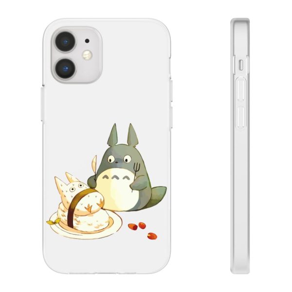 My Neighbor Totoro Characters - Totoro Sushi iPhone Cases-Accessories, My Neighbor Totoro, My Neighbor Totoro Characters, Phone Case