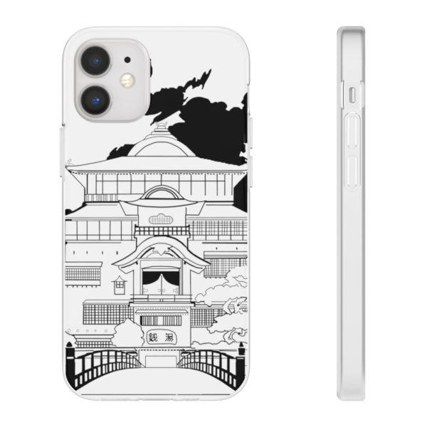 Spirited Away English Actors - Spirited Away Bathhouse illustrated Graphic iPhone Cases-Accessories, Phone Case, Spirited Away, Spirited Away English Actors