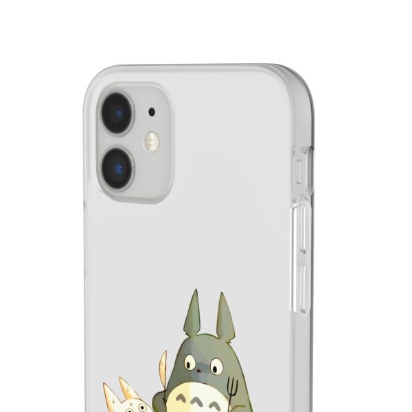 My Neighbor Totoro Characters - Totoro Sushi iPhone Cases-Accessories, My Neighbor Totoro, My Neighbor Totoro Characters, Phone Case