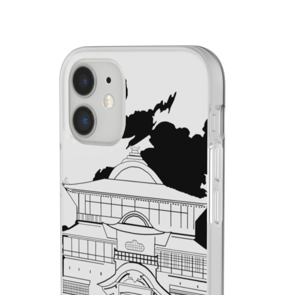 Spirited Away English Actors - Spirited Away Bathhouse illustrated Graphic iPhone Cases-Accessories, Phone Case, Spirited Away, Spirited Away English Actors