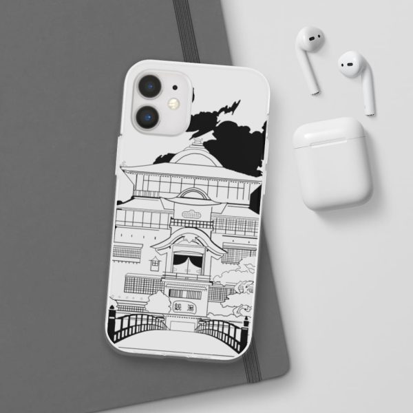 Spirited Away English Actors - Spirited Away Bathhouse illustrated Graphic iPhone Cases-Accessories, Phone Case, Spirited Away, Spirited Away English Actors