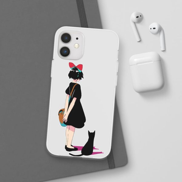 Kiki's Delivery Service Cosplay - Kiki and Jiji Color Art iPhone Cases-Accessories, Kiki's Delivery Service, Kiki's Delivery Service Cosplay, Phone Case