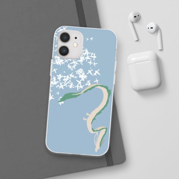 Lin Spirited Away - Spirited Away –  Flying Haku Dragon iPhone Cases-Accessories, Lin Spirited Away, Phone Case, Spirited Away