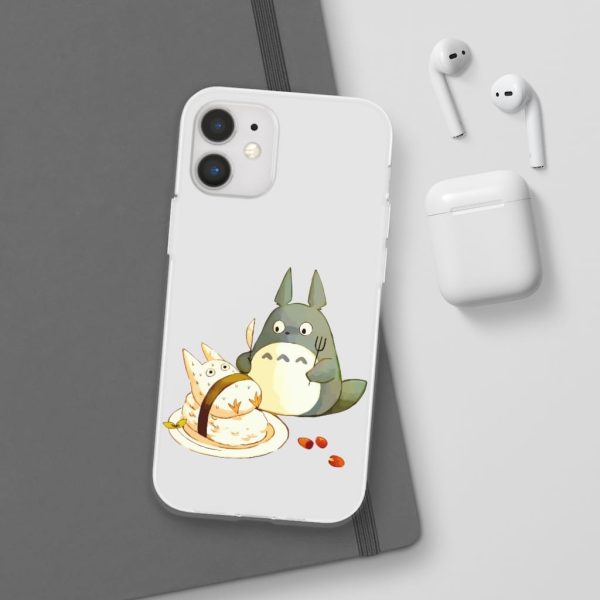 My Neighbor Totoro Characters - Totoro Sushi iPhone Cases-Accessories, My Neighbor Totoro, My Neighbor Totoro Characters, Phone Case