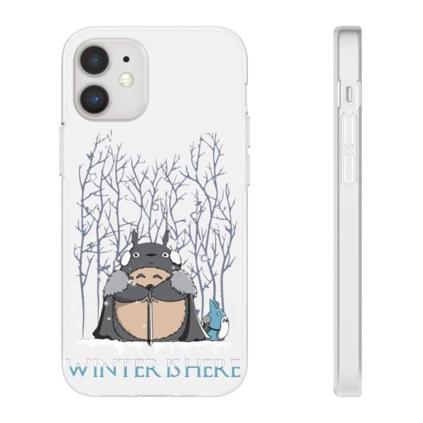 Totoro Poster - Totoro Game of Throne Winter is Here iPhone Cases-Accessories, My Neighbor Totoro, Phone Case, Totoro Poster