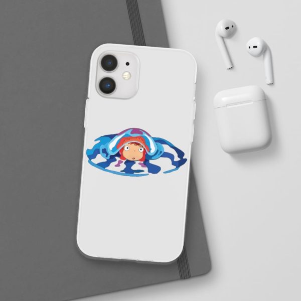 Ponyo In Theaters - Ponyo Very First Trip iPhone Cases-Accessories, Phone Case, ponyo, Ponyo In Theaters