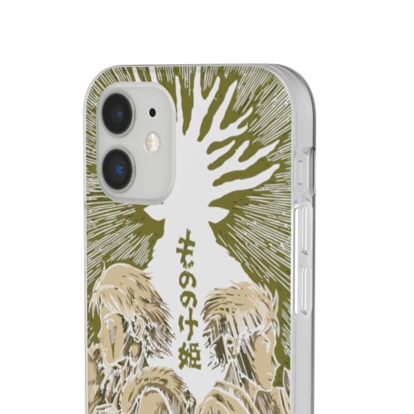 San Princess Mononoke - Princess Mononoke – San and Ashitaka iPhone Cases-Accessories, Phone Case, princess mononoke, San Princess Mononoke