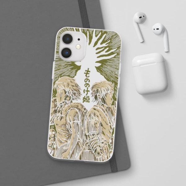 San Princess Mononoke - Princess Mononoke – San and Ashitaka iPhone Cases-Accessories, Phone Case, princess mononoke, San Princess Mononoke