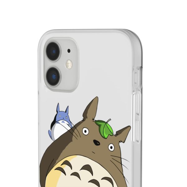 Totoro Plushie - The Curious Totoro iPhone Cases-Accessories, My Neighbor Totoro, Phone Case, Totoro Plushie