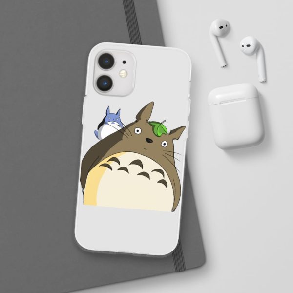 Totoro Plushie - The Curious Totoro iPhone Cases-Accessories, My Neighbor Totoro, Phone Case, Totoro Plushie