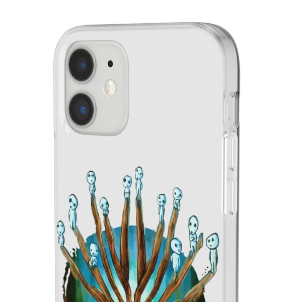 Studio Ghibli Films Princess Mononoke - Princess Mononoke – Shishigami and The Tree Spirit iPhone Cases-Accessories, Phone Case, princess mononoke, Studio Ghibli Films Princess Mononoke