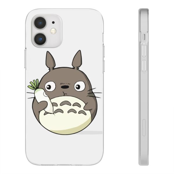 My Neighbor Totoro - Totoro Eating Turnip iPhone Cases-Accessories, My Neighbor Totoro, Phone Case