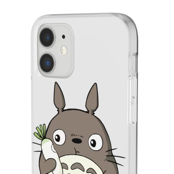 My Neighbor Totoro - Totoro Eating Turnip iPhone Cases-Accessories, My Neighbor Totoro, Phone Case