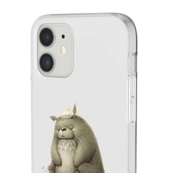 Tom Totoro Concrete Atlantic City - The Fluffy Totoro iPhone Cases-Accessories, My Neighbor Totoro, Phone Case, Tom Totoro Concrete Atlantic City